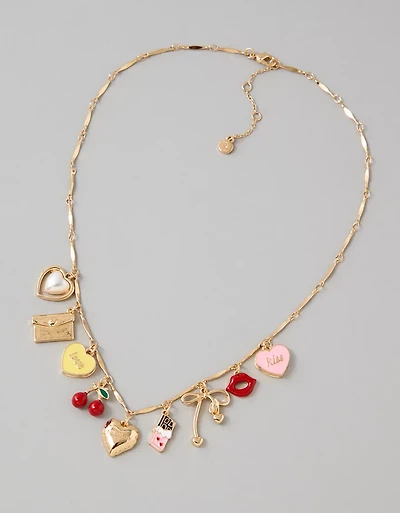 AE Valentine's Day Charm Necklace
