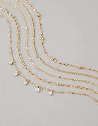 AE Pearl Choker Necklace 5-Pack