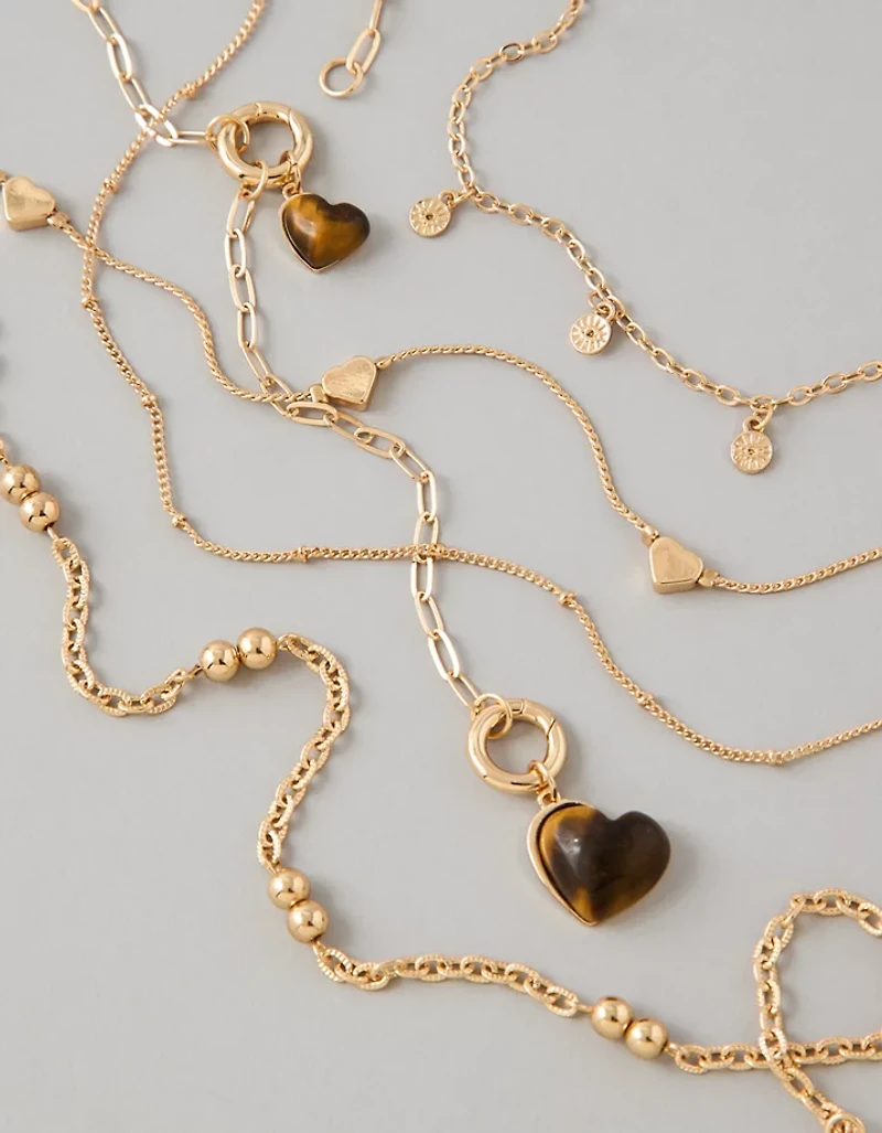 AE Heart Necklace 5-Pack