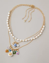 AE Layered Pearl Necklace 3-Pack