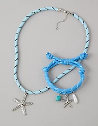 AE Corded Necklace & Bracelet Set