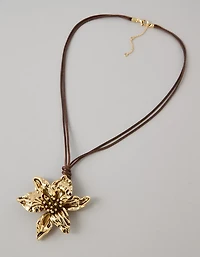AE Boho Hibiscus Necklace