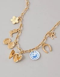 Collier à breloque western AE