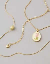 AE Tulip Necklaces 3-Pack