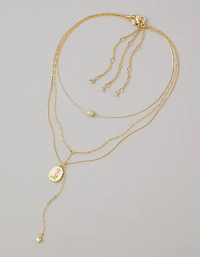 AE Tulip Necklaces 3-Pack