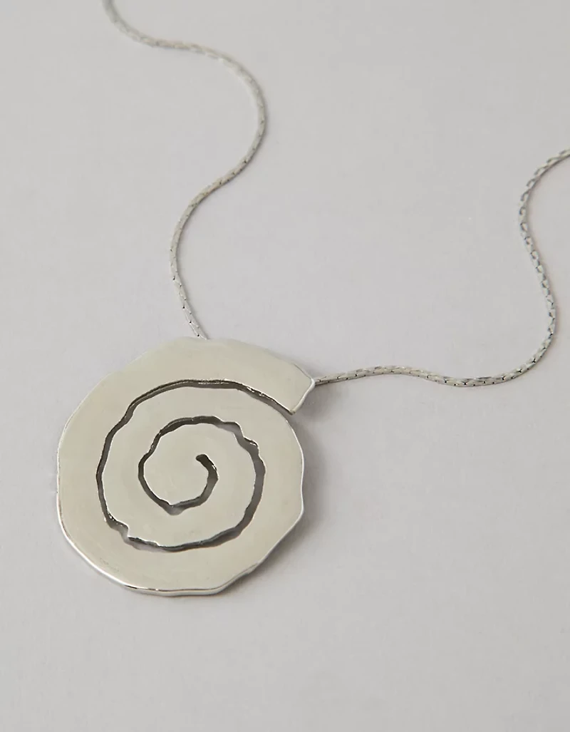 AE Swirl Pendant Necklace