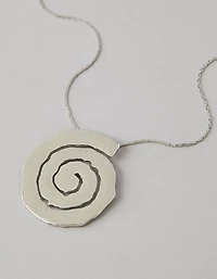 AE Swirl Pendant Necklace