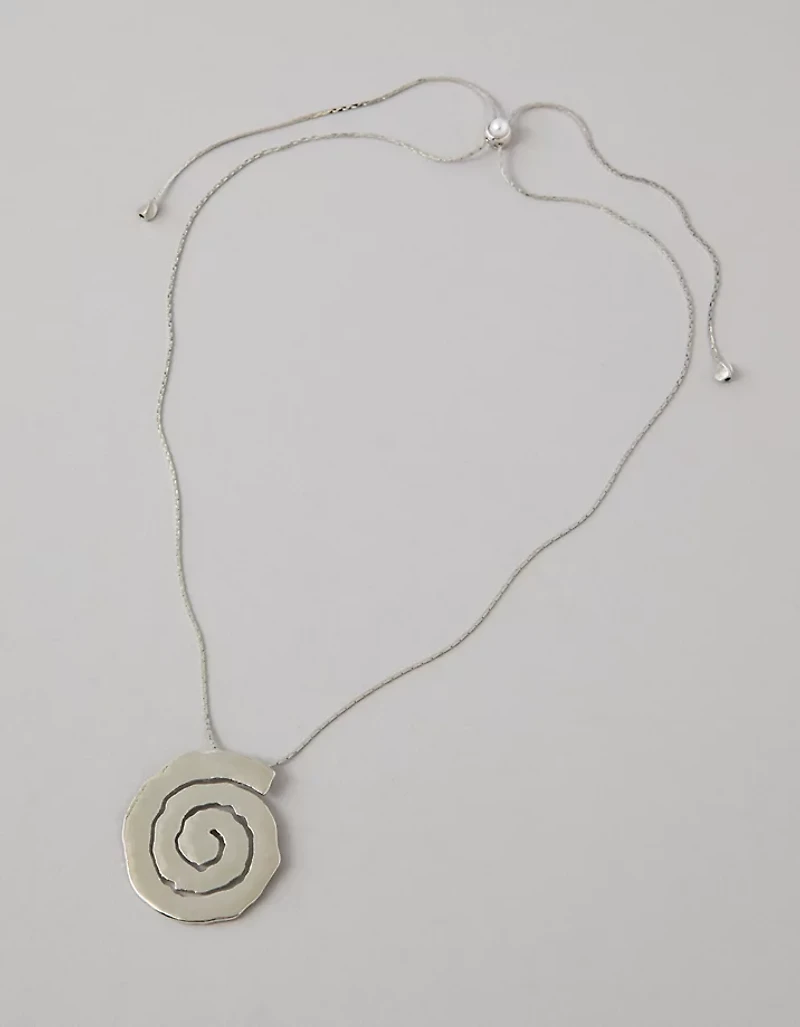 AE Swirl Pendant Necklace
