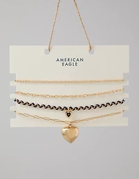 AE Assorted Chain Necklace 4-Pack