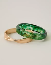 AEO Resin Bangle 2-Pack