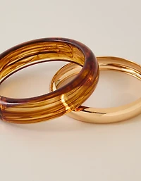 AEO Resin Bangle 2-Pack