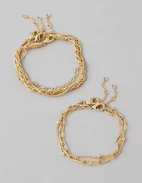 AE Chain Bracelet 5-Pack