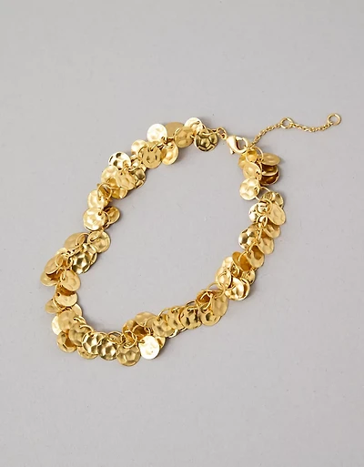 AEO Gold Disc Anklet