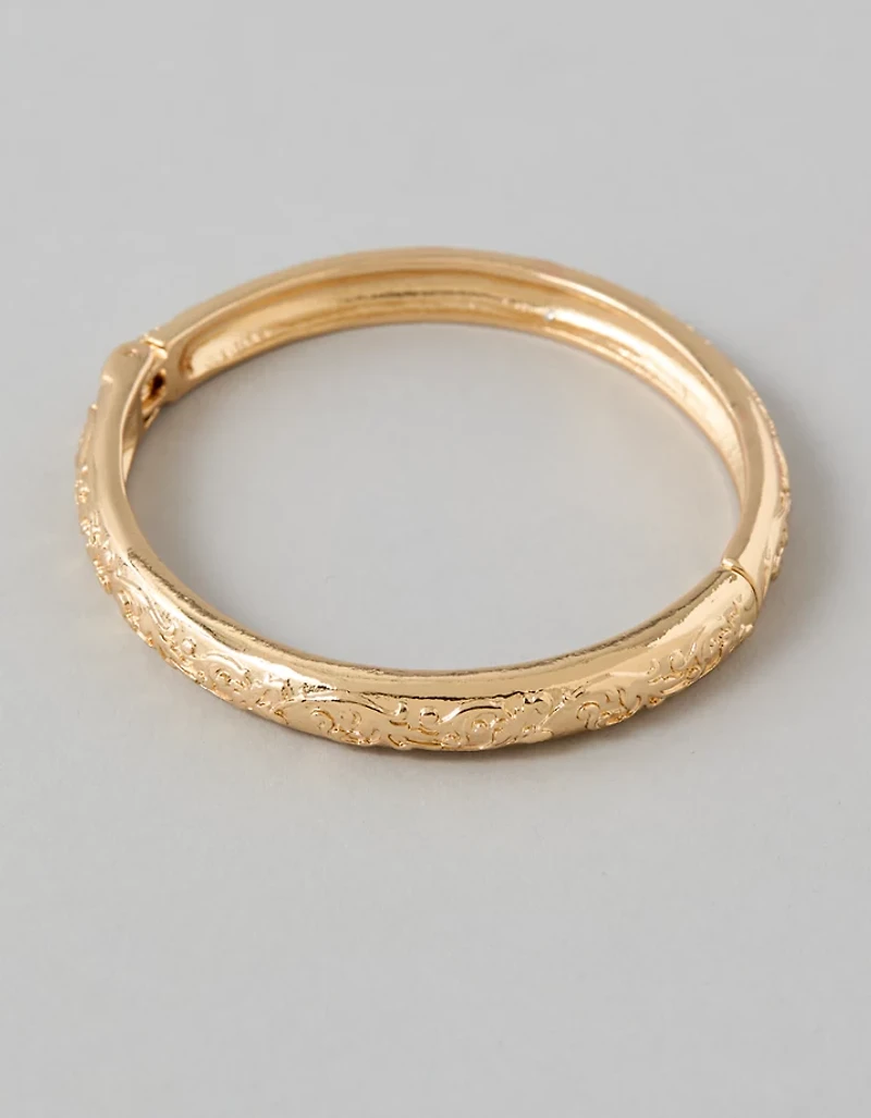 Bracelet jonc gravé AEO