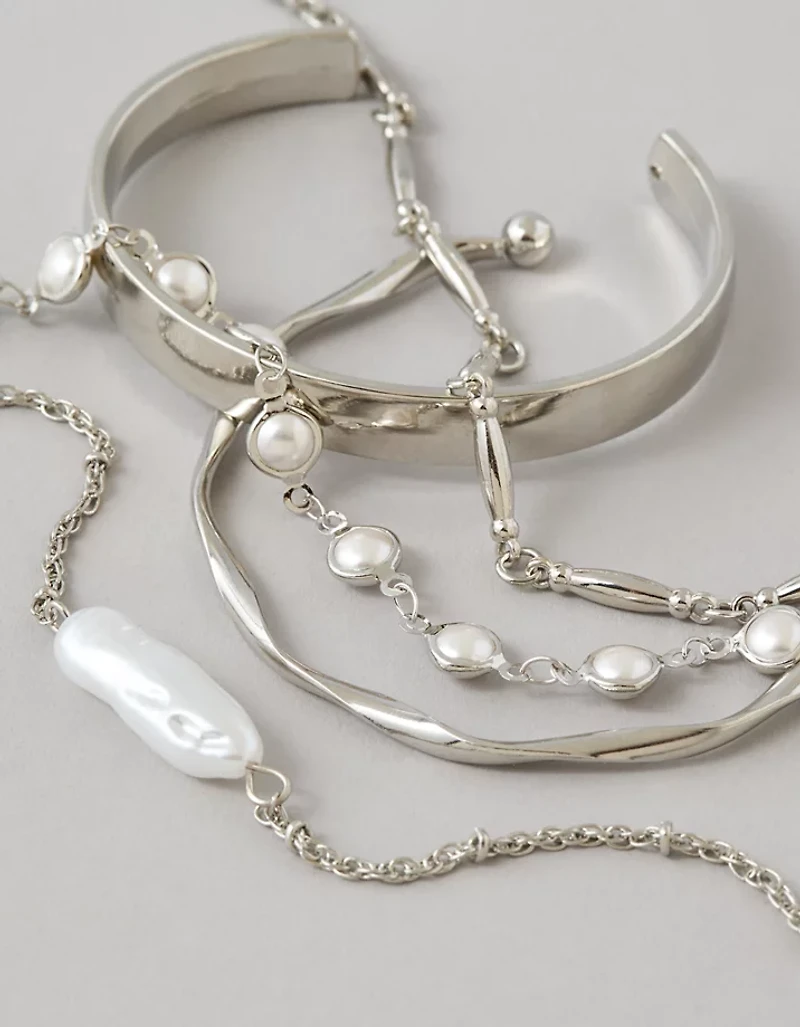 Manchette de bracelets Lot cinq AE