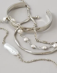 Manchette de bracelets Lot cinq AE