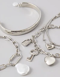 AE Silver Bracelet 5-Pack