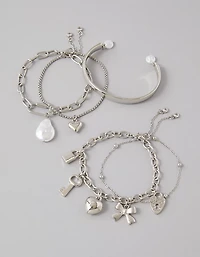 AE Silver Bracelet 5-Pack