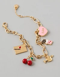 AE Valentine's Day Charm Bracelet