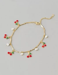 AE Cherry Charm Anklet