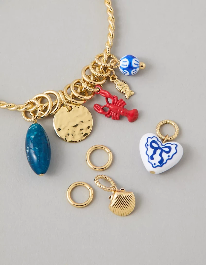 AE Charm Bangle Bracelet