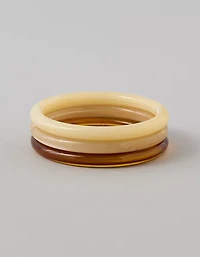 AE Chunky Brown Bangles 3-Pack