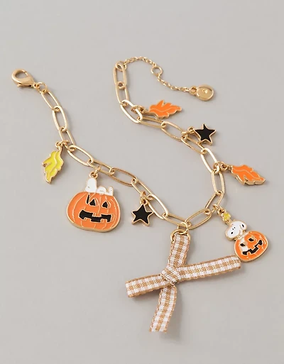 AE Snoopy Fall Charm Bracelet