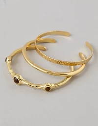 AE Fiber Charm Bracelets 3-Pack