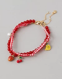 AE Fruit Charm Anklets 2-Pack