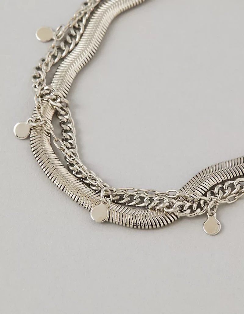 Emballage de trois bracelets cheville AE