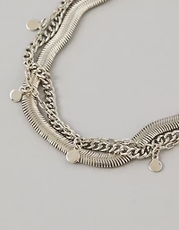 Emballage de trois bracelets cheville AE