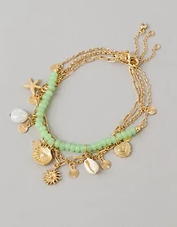 Emballage de trois bracelets de cheville nautique AE