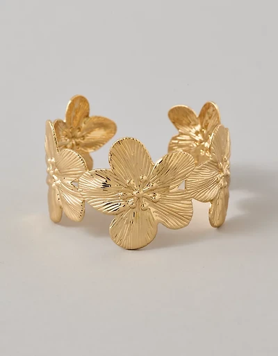 AE Hibiscus Cuff Bracelet