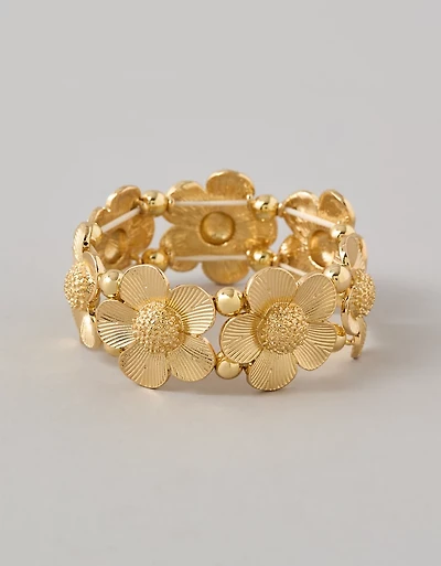 AE Floral Stretch Bracelet