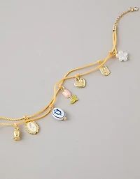 Bracelet de cheville à breloque AE