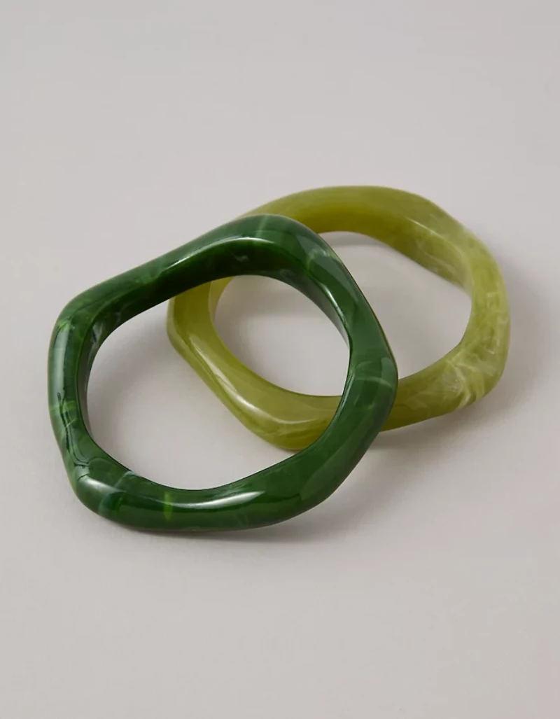 AE Green Stone Bracelet 2-Pack