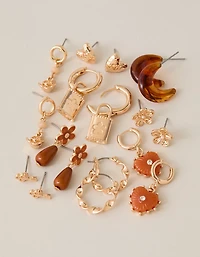 AEO Terracotta Earrings 9-Pack