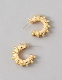 AEO Raffia Hoop Earrings