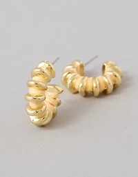 AEO Raffia Hoop Earrings