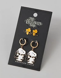 AEO Halloween Snoopy Earrings 2-Pack
