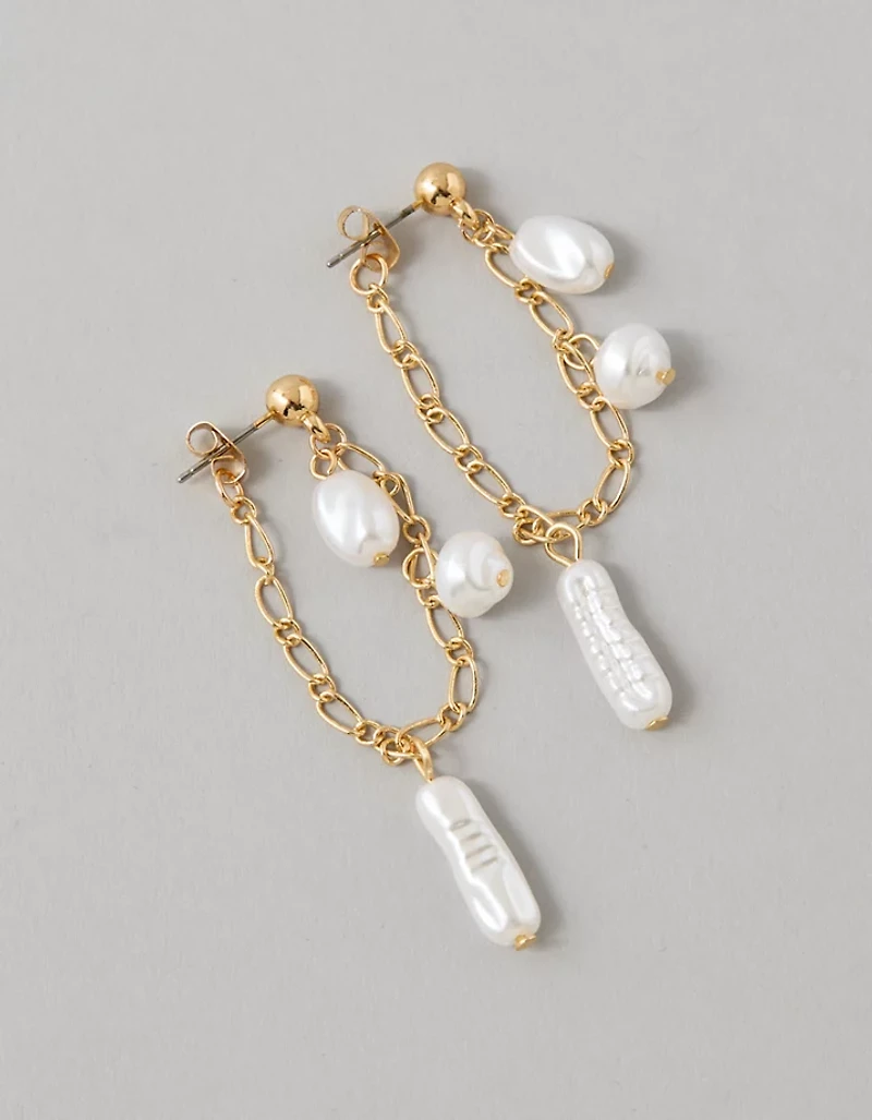AE Linear Pearl Earring