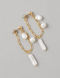 AE Linear Pearl Earring