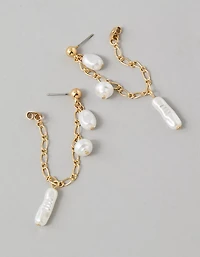 AE Linear Pearl Earring