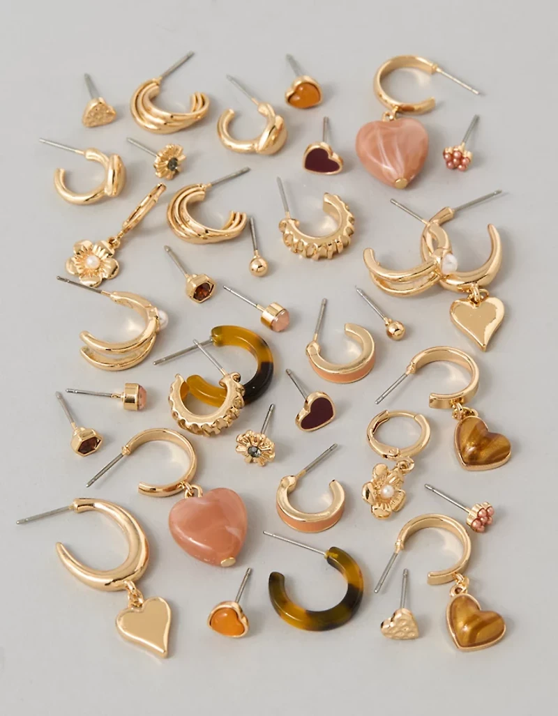 AE Gold Earrings 18-Pack