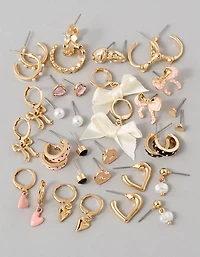 Emballage de 18 paires de boucles d’oreille avec boucles AE