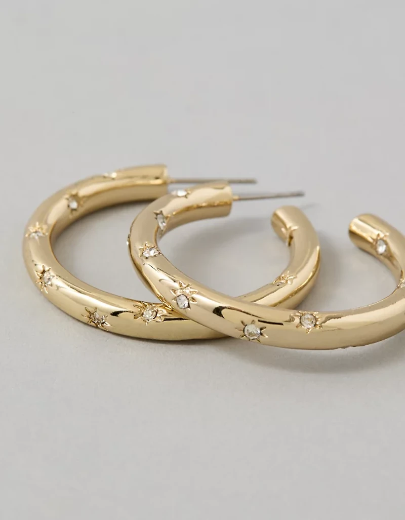 AE Hoop Earrings