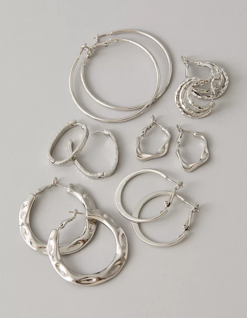 AE Hoop Earrings 6-Pack