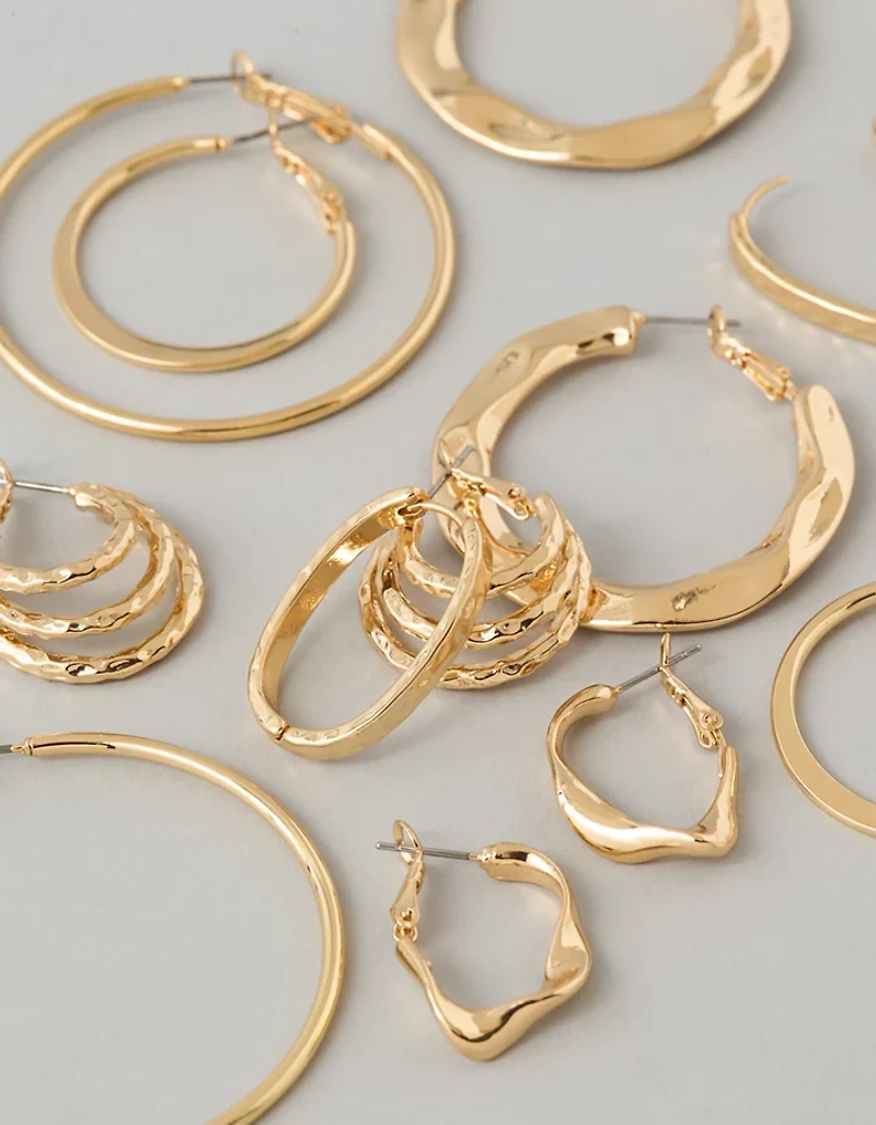 AE Hoop Earrings 6-Pack