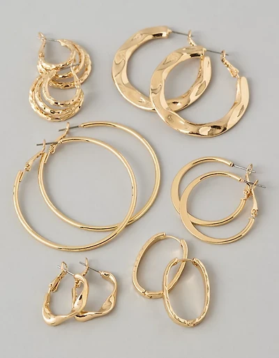 AE Hoop Earrings 6-Pack