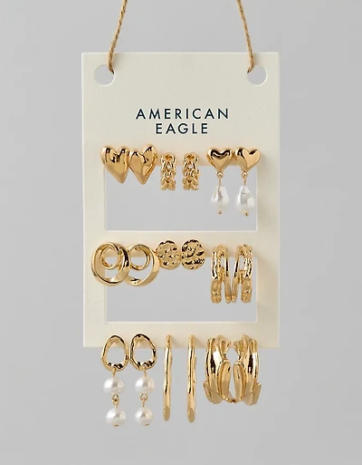 AE Assorted Earrings 9-Pack